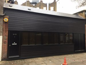 James Hardie cladding and new roof installed