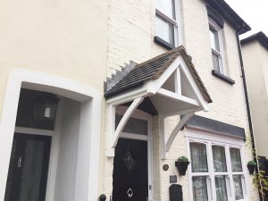 Door canopies installed in Woodford, Essex