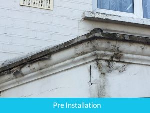 Removal of concrete gutters