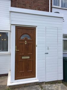 Replacement cladding and guttering