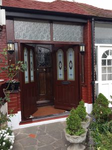 Timber porch sills replaced