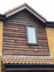 Replacement bargeboards in St Albans