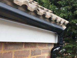 Replacing the finlock guttering
