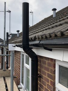 The replacement guttering