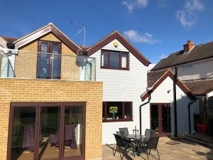 Concrete cladding installation