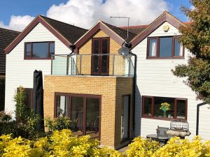 Hardiplank cladding installation in Essex