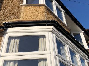 Black pvc fascias