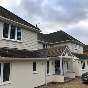 James Hardie cladding in Harpenden