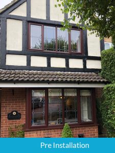 Pre installation of new cladding