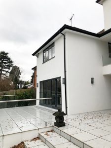 Replacement guttering in Rickmansworth