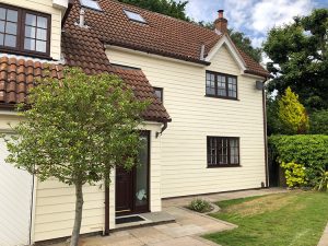 Hardieplank cladding in Harlow