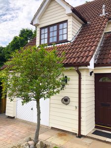 Hardieplank cladding installation in Sheering