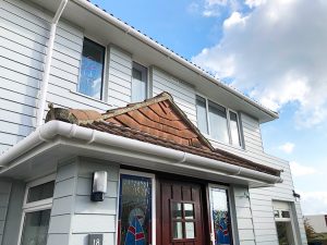 Weatherproof cladding for coastal properties