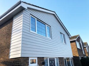 James Hardie cladding installation in Hertfordshire