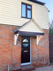 Bespoke door canopy in South Ockendon