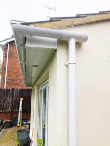 New guttering installed in North London