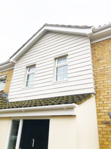 New soffits, fascias and guttering installed in North London