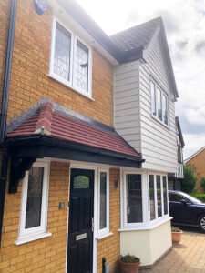 Composite cladding installation in Abbots Langley