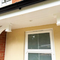 Pvc fascia detailing