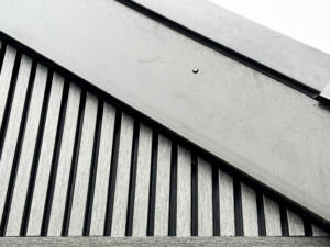 Detail image of Ecoscape composite black cladding