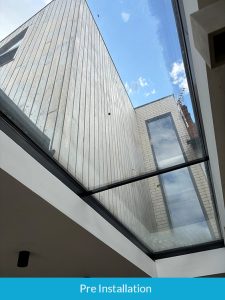 Pre-installation of new cladding