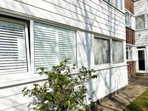 James Hardie cement board cladding installation in Woodford