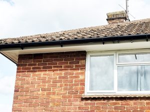 Replacement soffits and fascias in white UPVC