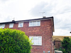 Replacement soffits fascias and guttering installed at Borehamwood