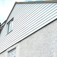 Artic white James Hardie cladding