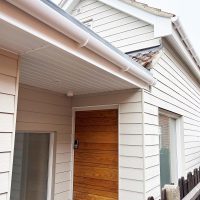 New composite cladding and guttering installation in Essex