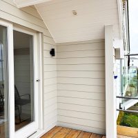 James Hardie composite cement board cladding