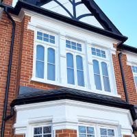 Edwardian house front in North London