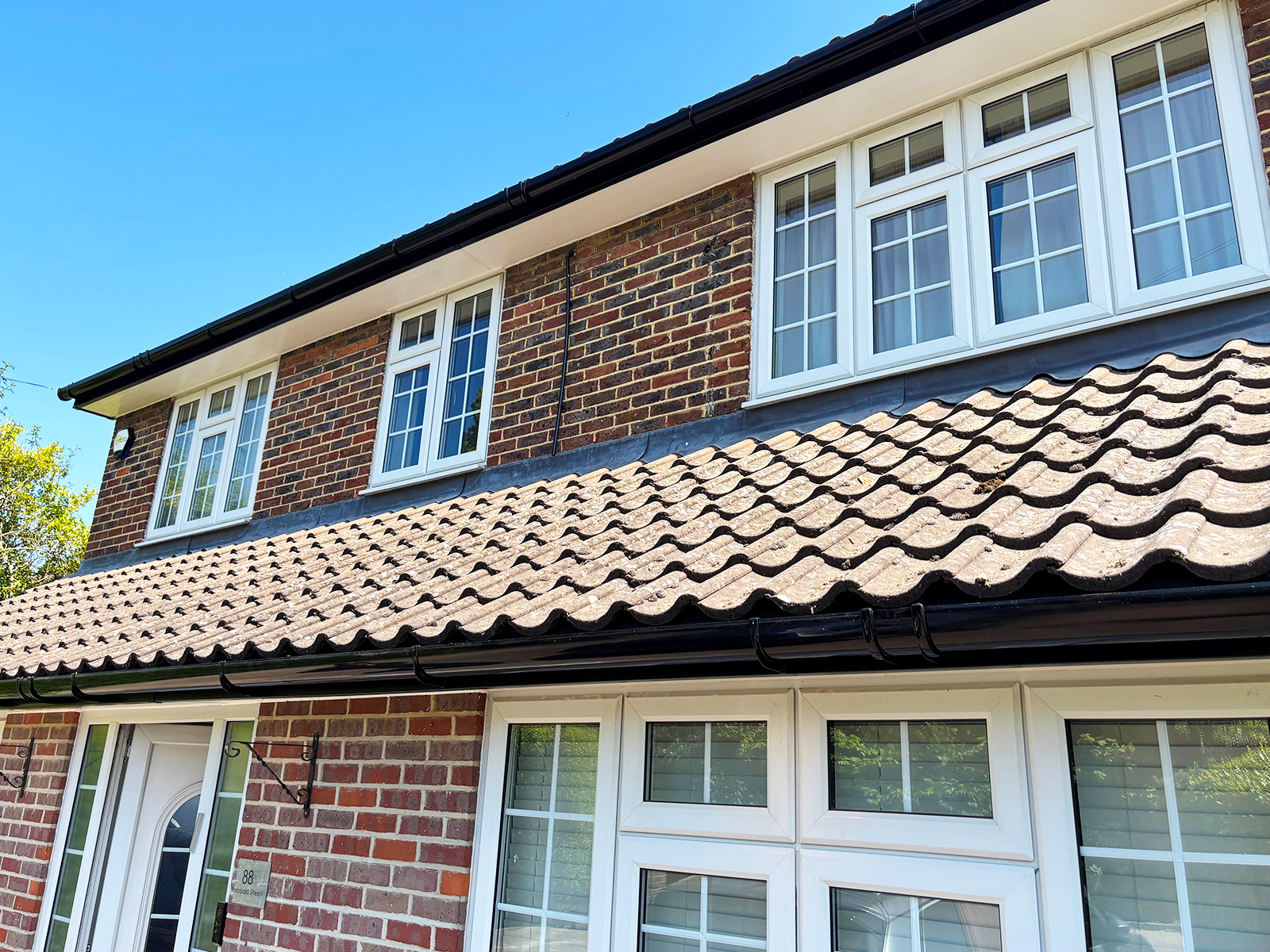 Replacement soffits, fascias and guttering installation in Borehamwood, Hertfordshire