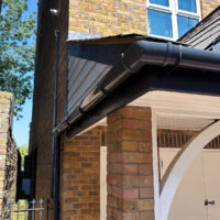 Gable ends finished with James Hardie cladding