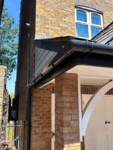 Gable ends finished with James Hardie cladding