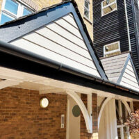 James Hardie cladding in cobblestone in Richmond upon Thames
