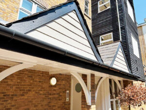 James Hardie cladding in cobblestone in Richmond upon Thames