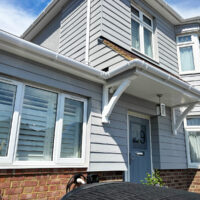 James Hardie composite cladding installation