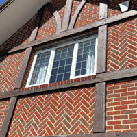 Pre-installation of new soffits and fascias in Cuffley, Hertfordshire