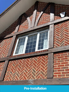 Pre-installation of new soffits and fascias in Cuffley, Hertfordshire