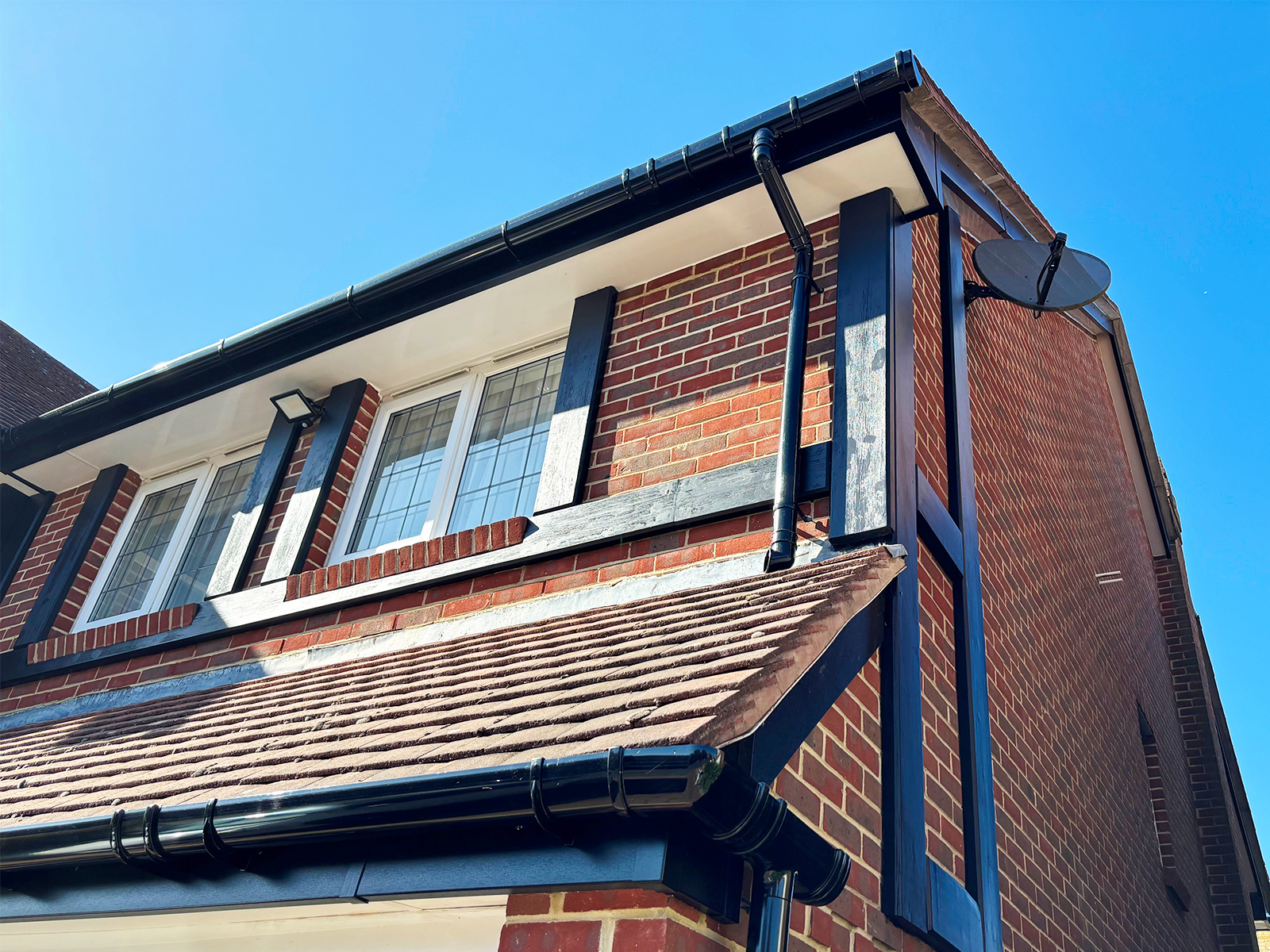 Soffit and fascia replacement in Cuffley, Hertfordshire, by Summit Cladding