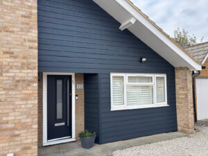 New composite cladding installation in Hertfordshire