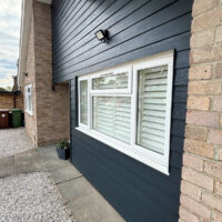 James Hardie composite cladding installation