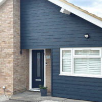 New soffits and fascias installed in Bushey, Hertfordshire.