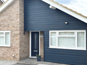 New soffits and fascias installed in Bushey, Hertfordshire.