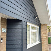 New white soffits and fascias in Bushey