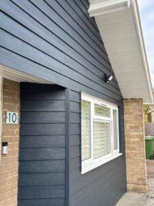 New white soffits and fascias in Bushey